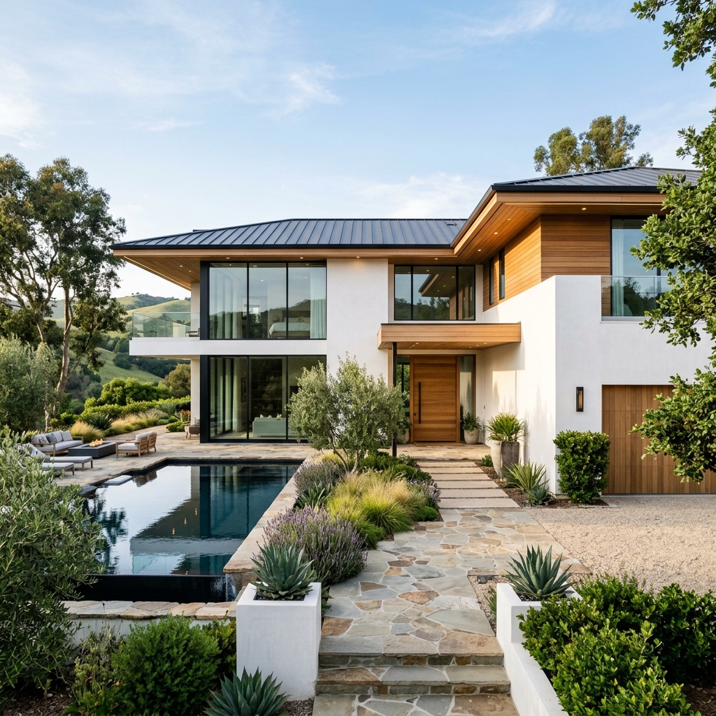 Minimalist Luxury Residential Exterior